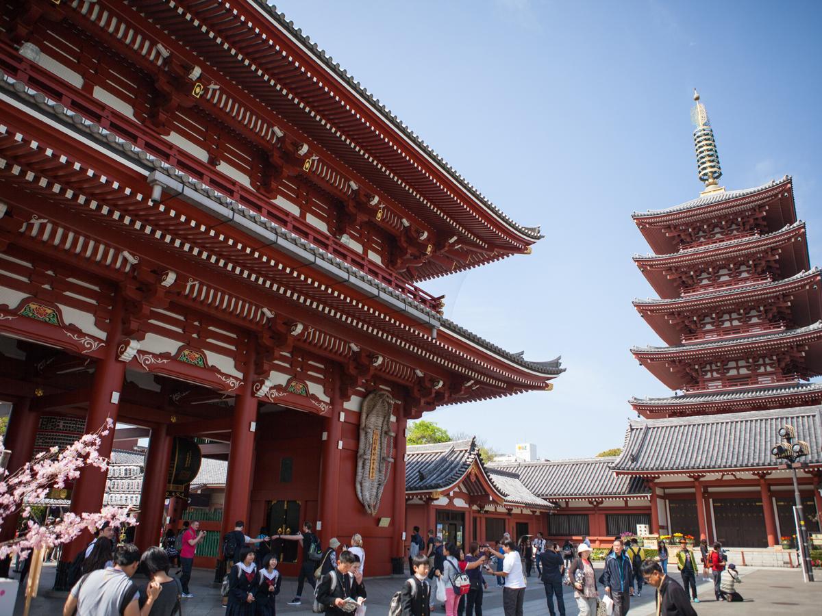 Hotel Shirobara Inn Asakusa Tokio Exterior foto
