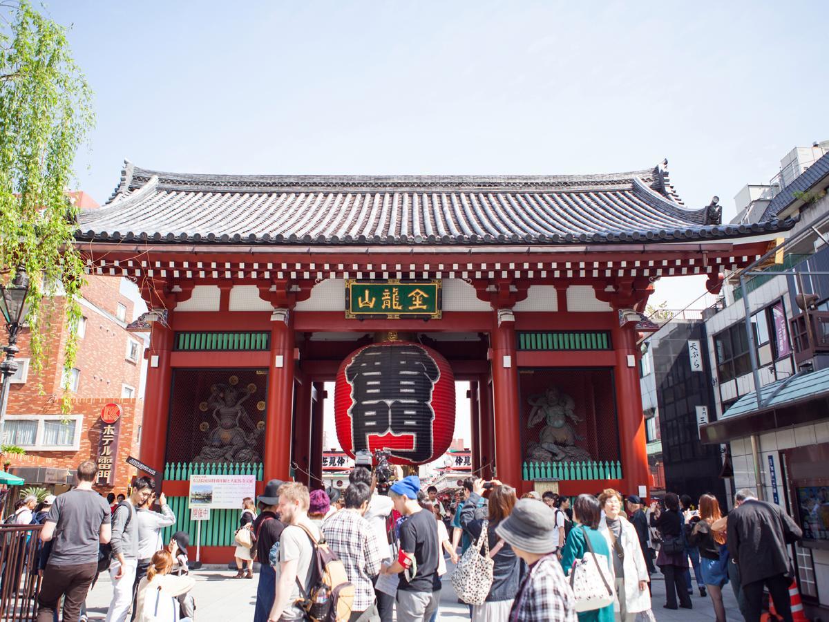 Hotel Shirobara Inn Asakusa Tokio Exterior foto