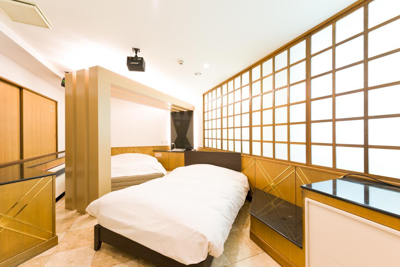 Hotel Shirobara Inn Asakusa Tokio Exterior foto